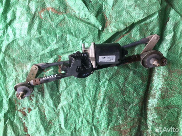 Трапеция стеклоочистителей киа рио 2 2006 г.в