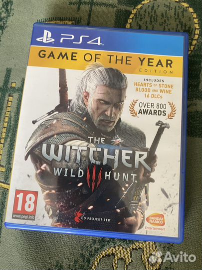 THE witcher wild hund ps4 диск