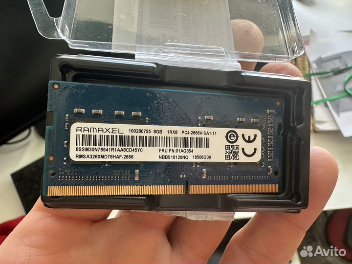 Оперативная память ddr4 8gb sodimm 2666