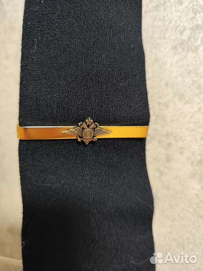 Галстук с зажимом для галстука полицейский мвд