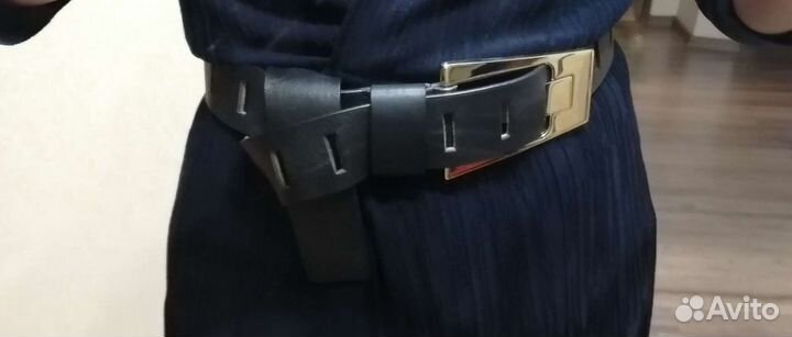Ремень кожаный