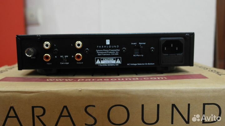 Фонокорректор parasound zphono