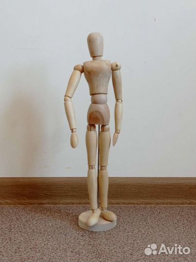 Манекен для рисования деревянный
