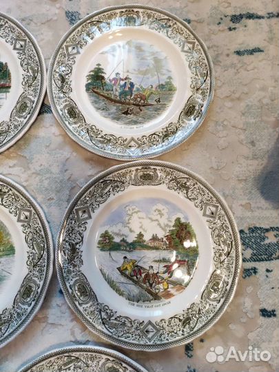 Настенная тарелка Англия Mason s