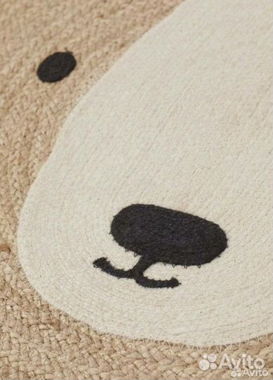 Джутовый ковер «Мишка» H&M Home