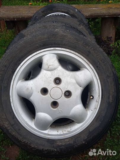 Литые диски r14 4x100 бу