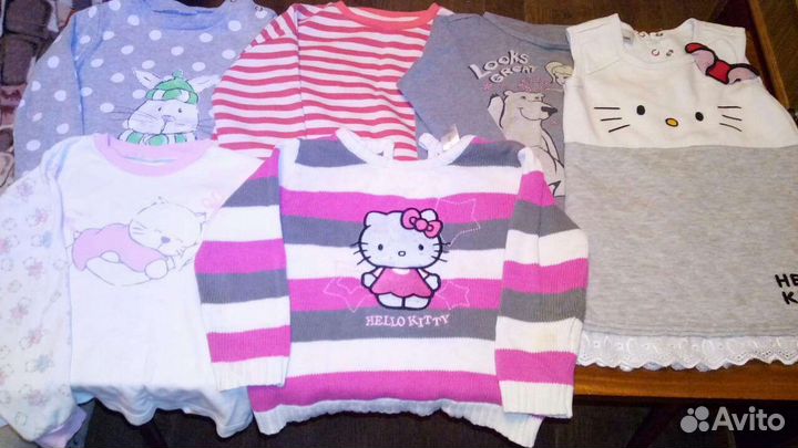 Одежда для девочки 2-3 года (пакетом)