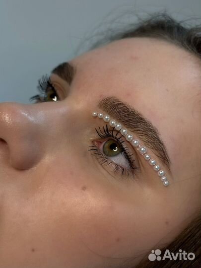 Ламинирование ресниц и бровей, окрашивание