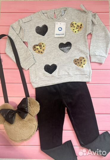 Толстовка и лосины mayoral 2, 3 года