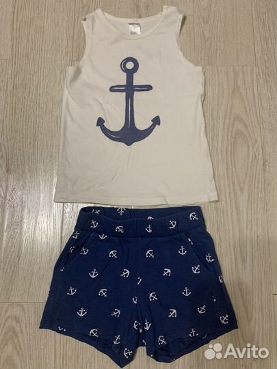 Костюм (Майка и шорты) H&M, 98 размер