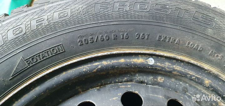 Зимние колеса Gislaved Nord Frost 5 205/60 R16