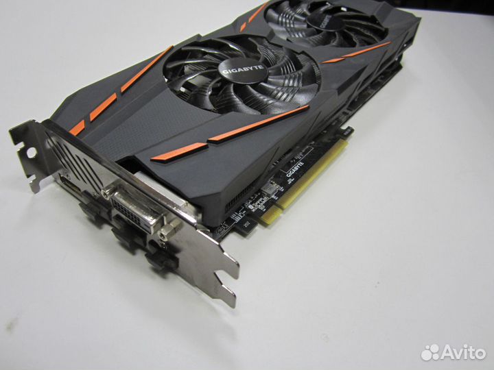 Видеокарта 6Gb Gigabyte Geforce GTX1060 G1 Gaming