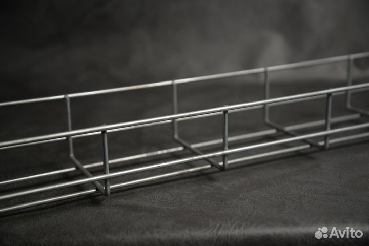 Проволочный лоток для проводов 60х100х1200