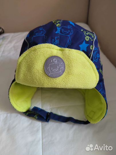 Шапка демисезонная для мальчика р-р 46