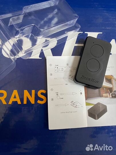 Пульт Дорхан черный, 2 кнопки