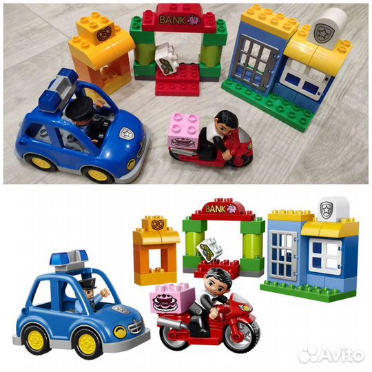 Конструктор lego duplo, оригинал, 2 набора
