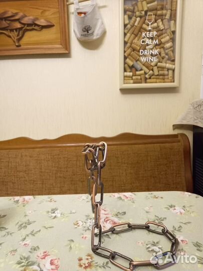 Подарок для мужчины. Держатель для бутылки цепь