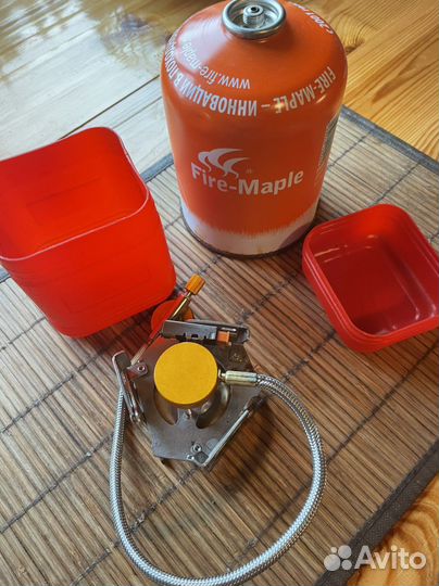 Газовый балон с горелкой