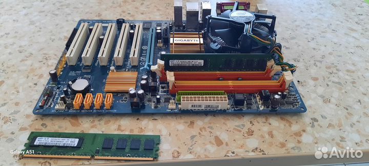 Материнская плата и видеокарта