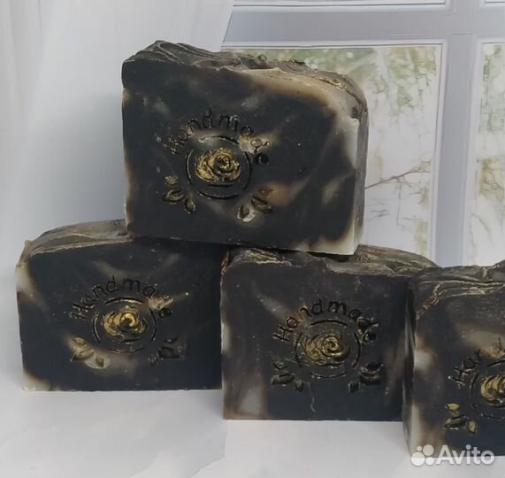 Дегтярное мыло ручной работы