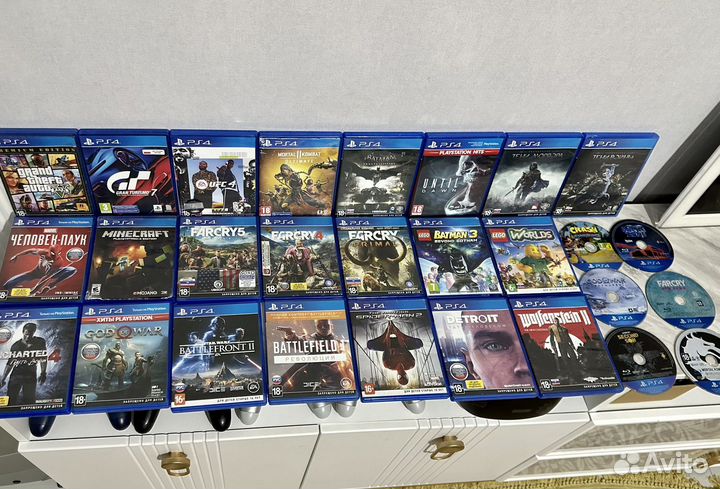 Диски для ps4