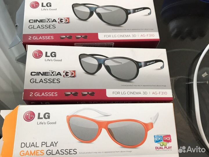 3D очки новые