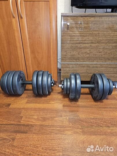 Сборные-разборные гантели 30кг