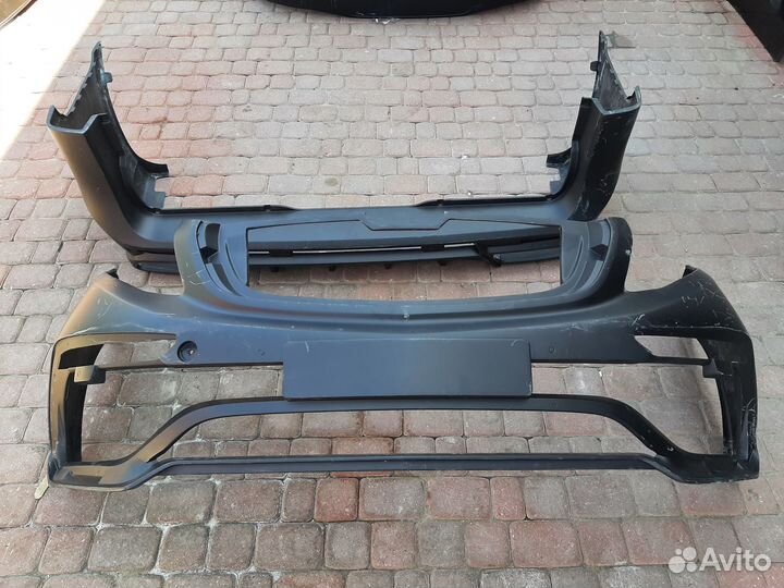 Бампер передний задний Mercedes V-klasse тюнинг