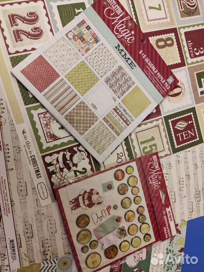 MME Mistletoe magic бумага, брадсы, листы