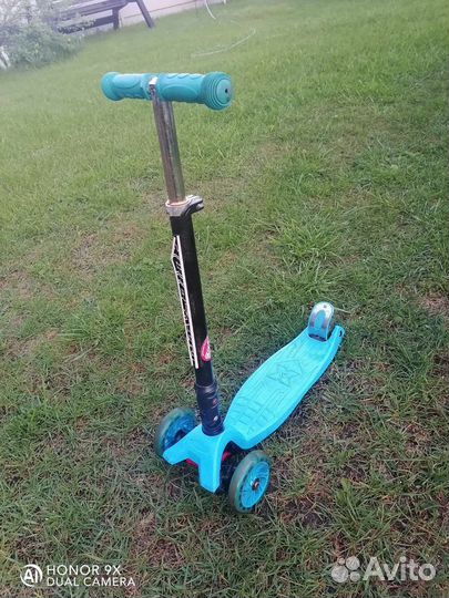 Самокат детский трехколесный бу