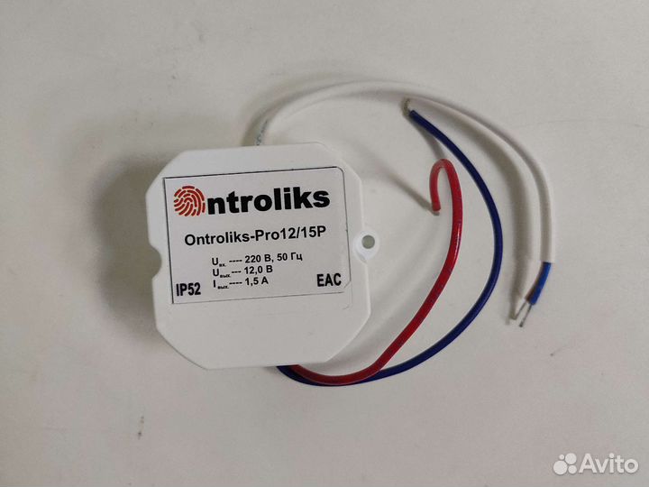 Блок питания 12v 1.5a