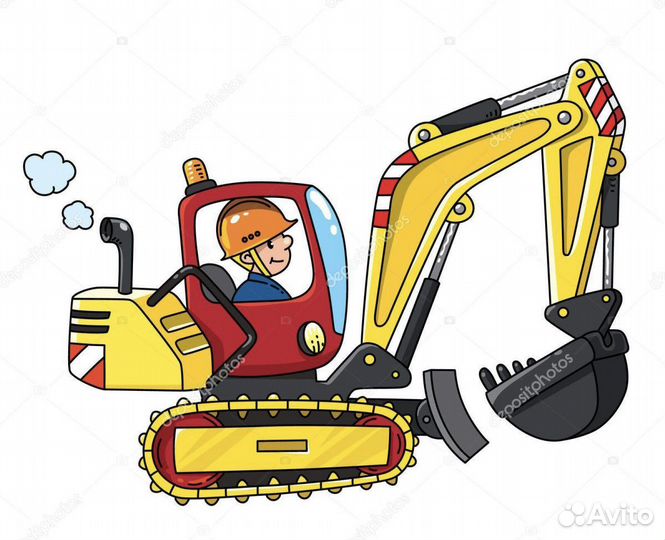 Водитель на экскаватор погрузчик