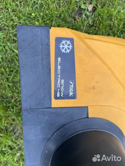 Снегоуборщик электрический stiga snow electric 45