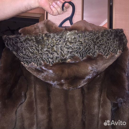Норковый полушубок