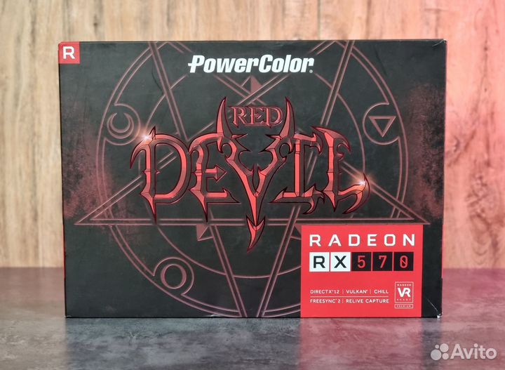 Видеокарта 4GB RX 570 PowerColor Red Devil