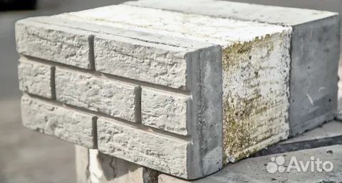 Блок с облицовкой с завода