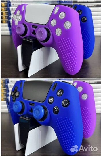 Чехлы для геймпадов PS5