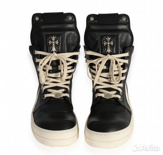 Кроссовки Rick Owens Chrome Hearts Geobasket
