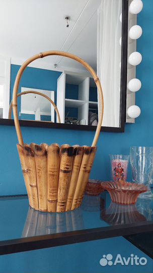 Корзина бамбуковая