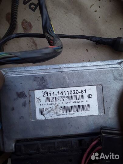 Проводка эбу ваз 2114+эбу+дрмв с воздуханом