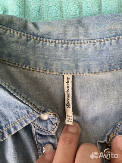 Джинсовка stradivarius
