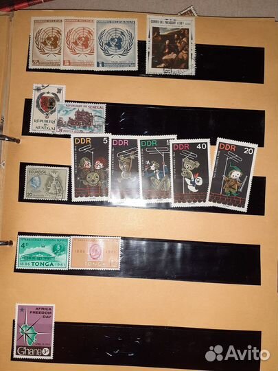 Марки СССР и зарубежных стран 60-х, 70-х годов