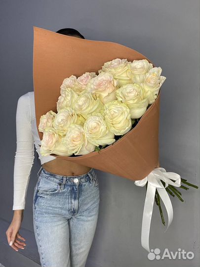 15 роза эквадор премиум/доставка