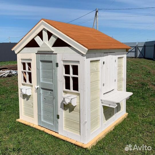 Уличный детский домик, игровая площадка