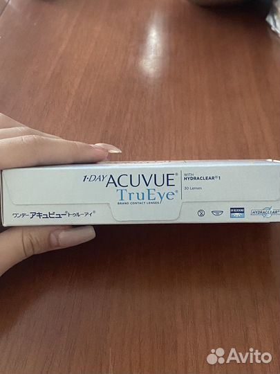 Контактные линзы acuvue trueye