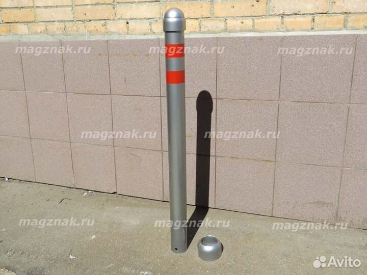 Столбик бетонируемый сб-3 с накладкой