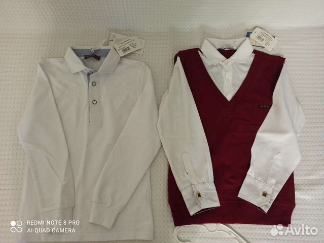 Трикотажные рубашки/лонгсливы для мальчиков новые