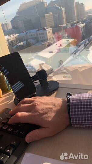 Беспроводная зарядка для iPhone,AirPods и A Watch