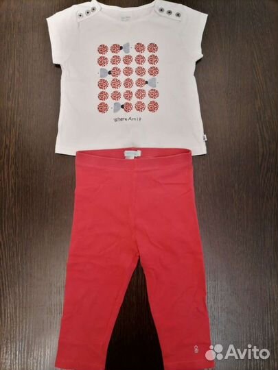 Пакет одежды Okaidi на девочку р. 74-80