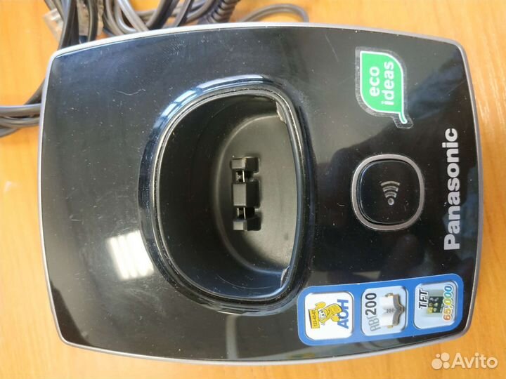 Б.у. Телефон Трубка с базой Panasonic kx-tg8051ru